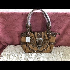 NWT Justin West Bag and Wallet